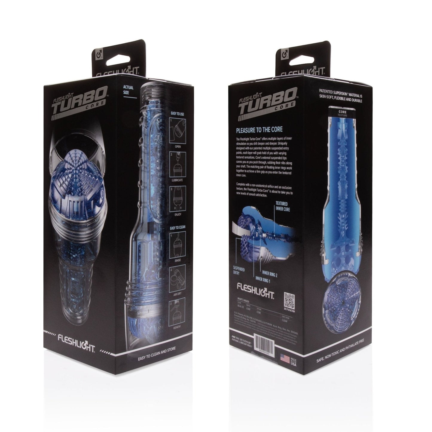 Turbo Core (Blue Ice) - Fleshlight